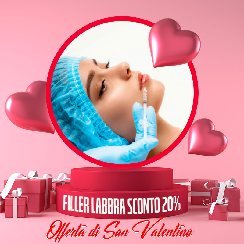 Offerta di San Valentino: Filler Labbra